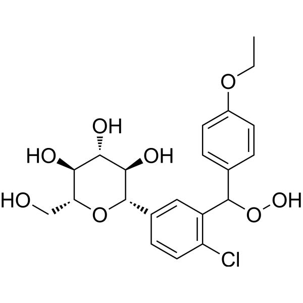 Dapagliflozin impurity A Chemical Structure