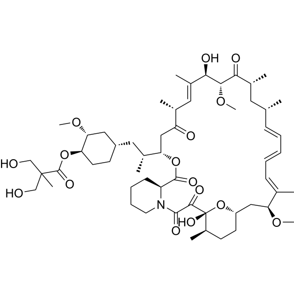 Temsirolimus Chemical Structure