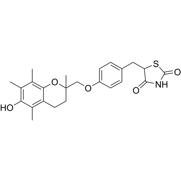 Troglitazone Chemical Structure