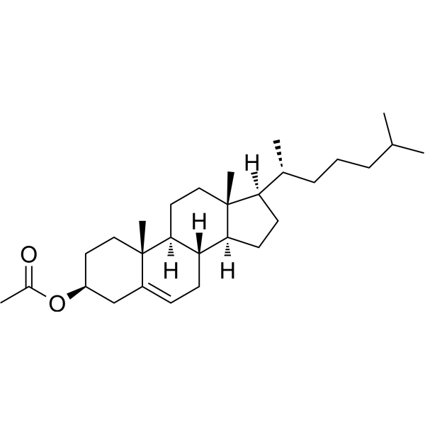 Cholesteryl acetate Chemical Structure