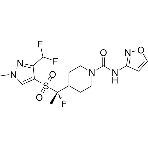 Danicamtiv Chemical Structure