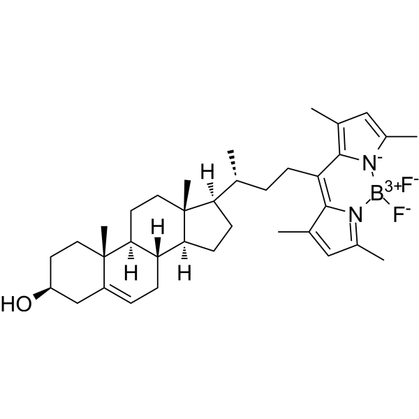 BODIPY-Cholesterol Chemical Structure