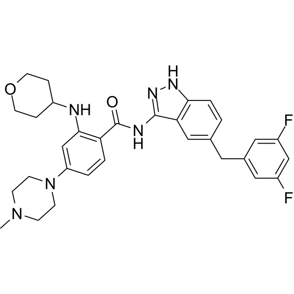 Entrectinib Chemical Structure