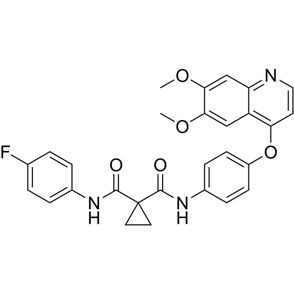 Cabozantinib Chemical Structure