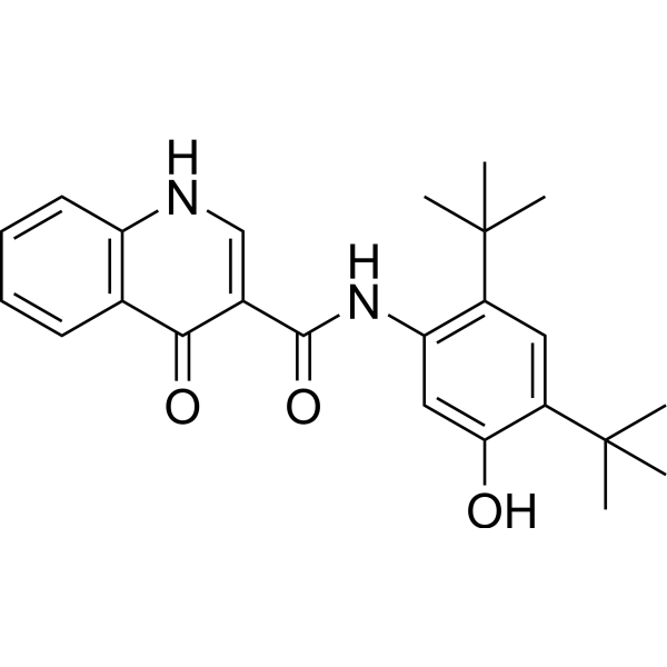 Ivacaftor Chemical Structure