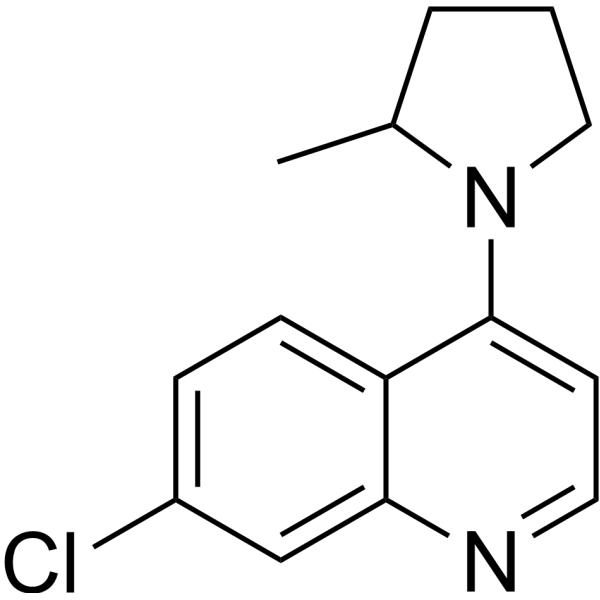 Hydroxychloroquine Impurity F Chemical Structure