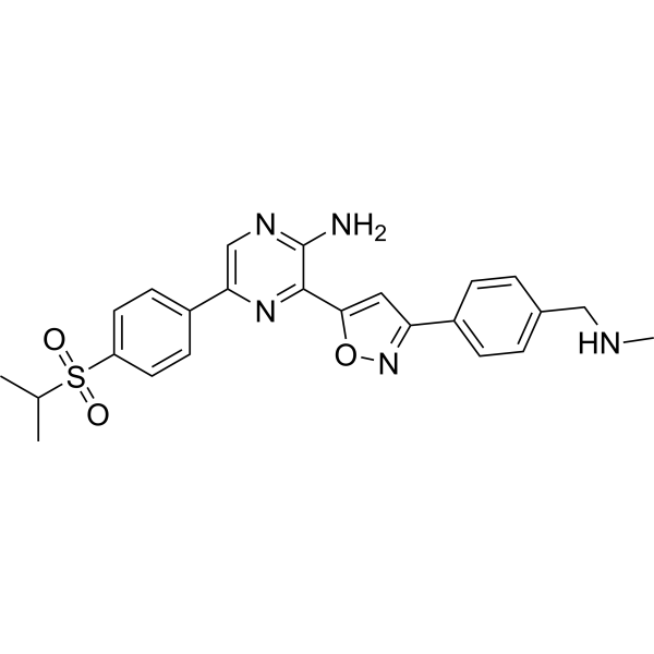 Berzosertib Chemical Structure