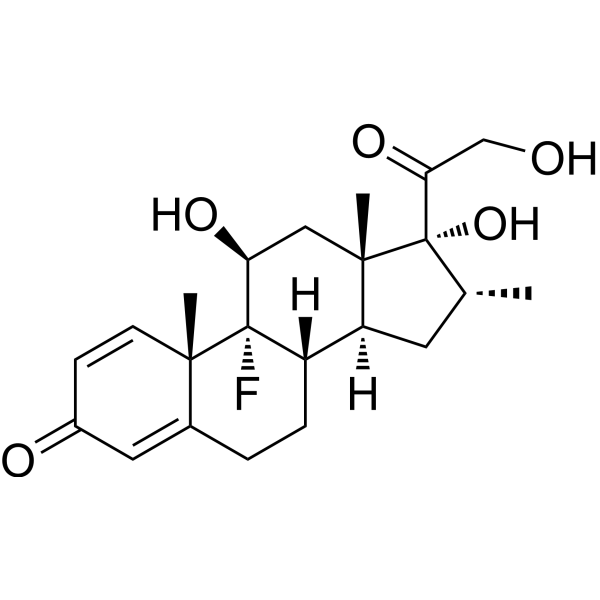 Dexamethasone Chemical Structure