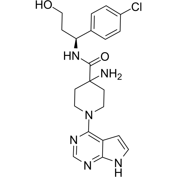 Capivasertib Chemical Structure