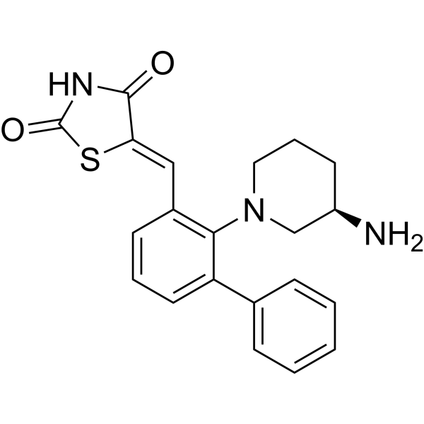 AZD1208 Chemical Structure