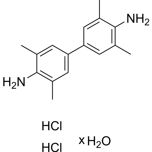 TMB dihydrochloride x.hydrate Chemical Structure