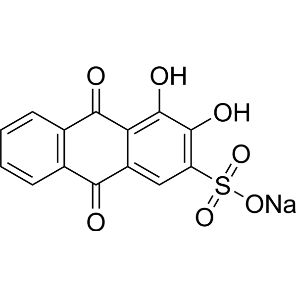 Alizarin Red S Indicator (4.3-6.3), IND Chemical Structure