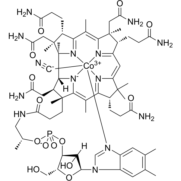 Vitamin B12 Chemical Structure