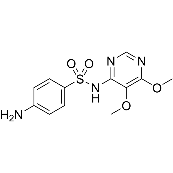 Sulfadoxine Chemical Structure