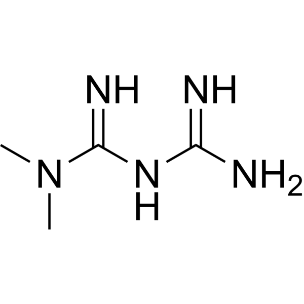 Metformin Chemical Structure