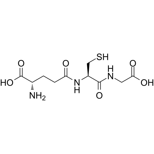 L-Glutathione reduced Chemical Structure