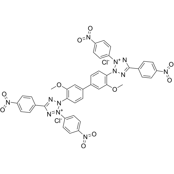 Tetranitroblue tetrazolium chloride Chemical Structure