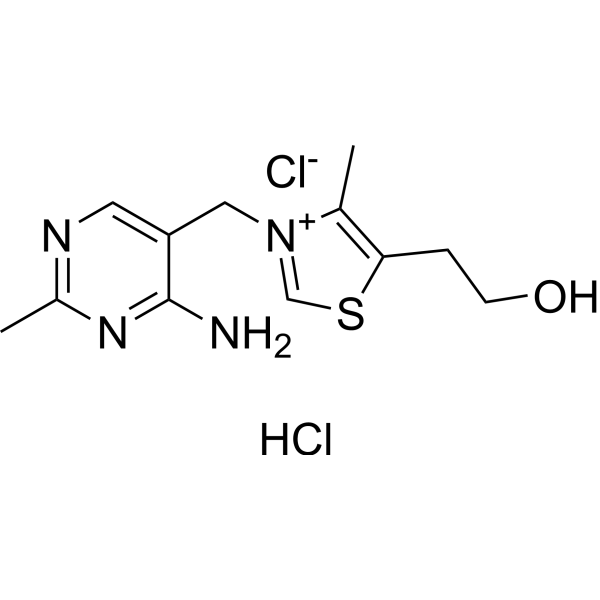 Thiamine hydrochloride Chemical Structure