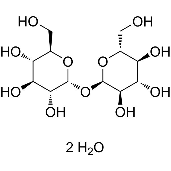 D-(+)-Trehalose dihydrate Chemical Structure