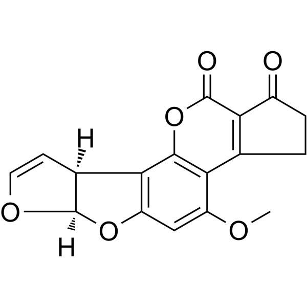 Aflatoxin B1 Chemical Structure