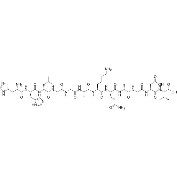 Fibrinogen Binding Inhibitor Peptide Chemical Structure