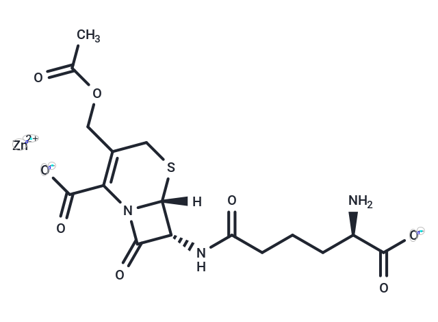 Cephalosporin C zinc salt