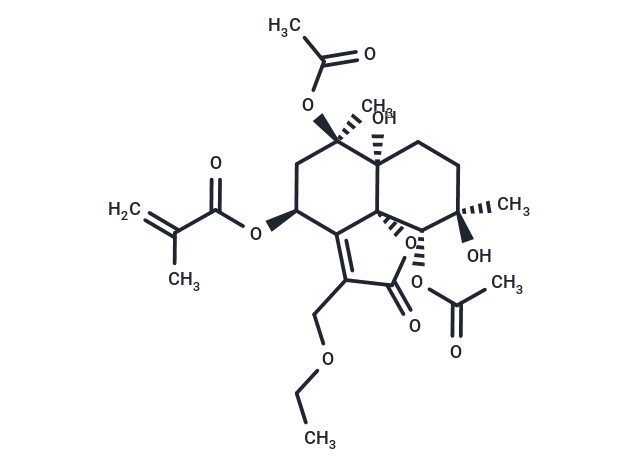 8alpha-Methacryloyloxy-13-ethoxyvernojalcanolide