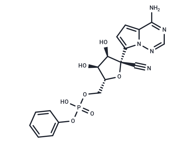 Remdesivir de(ethylbutyl 2-aminopropanoate)