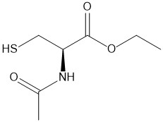 N-Acetylcysteine ethyl ester chemical structure Focus Biomolecules